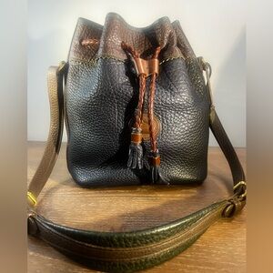 Dooney & Bourke Vintage Teton Bucket Bag from 1990s-era